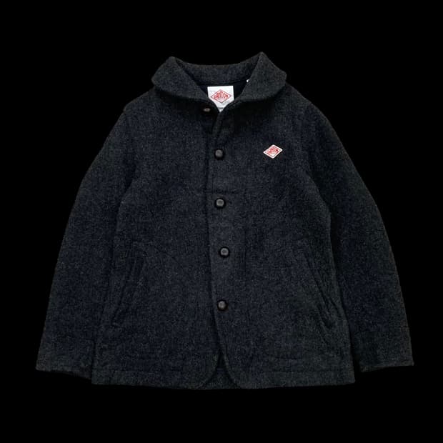 DANTON 단톤 차콜 그레이 모직 자켓
