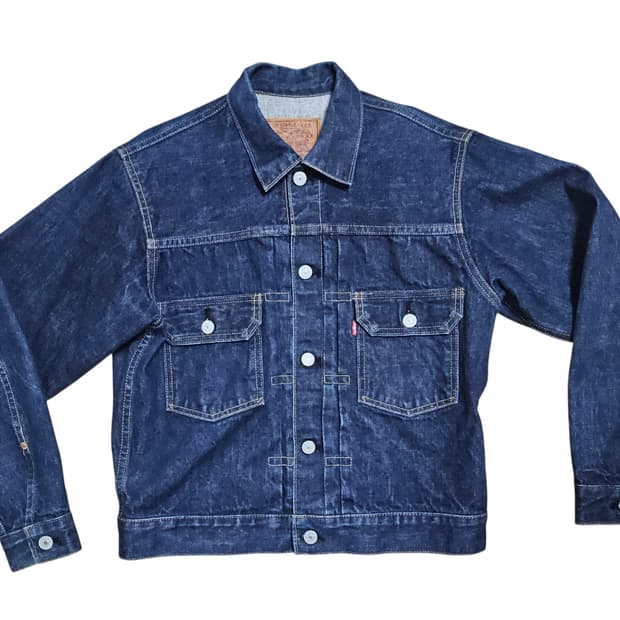 1998 LVC 71507XX 2세대 데님자켓 빅 E 셀비지 리바이스