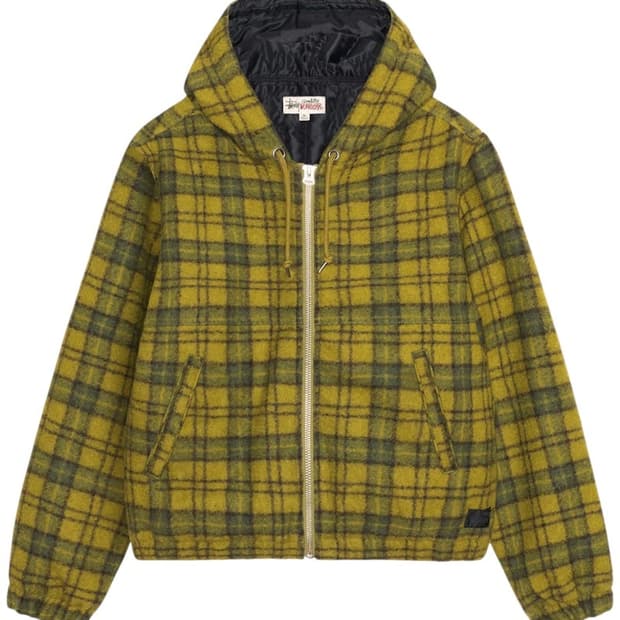 스투시 워크 후드집업 자켓