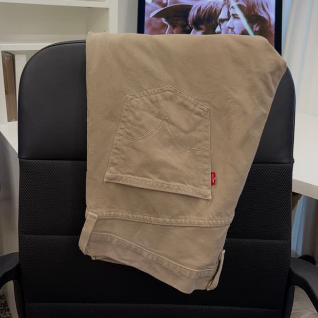 00s 리바이스 501 베이지 데님 (36)