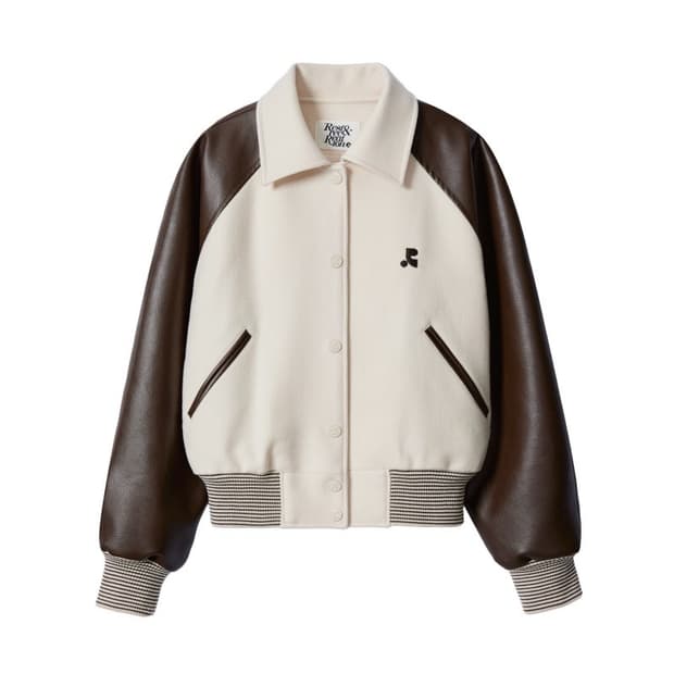 Rest & recreation RR LOGO WOOL BOMBER