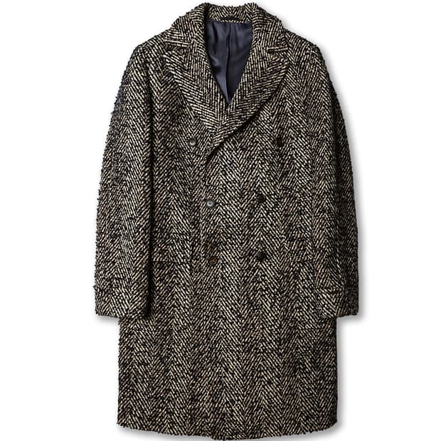 수트 서플라이 [Suit Supply] Magee 울 트위드 폴로 코트