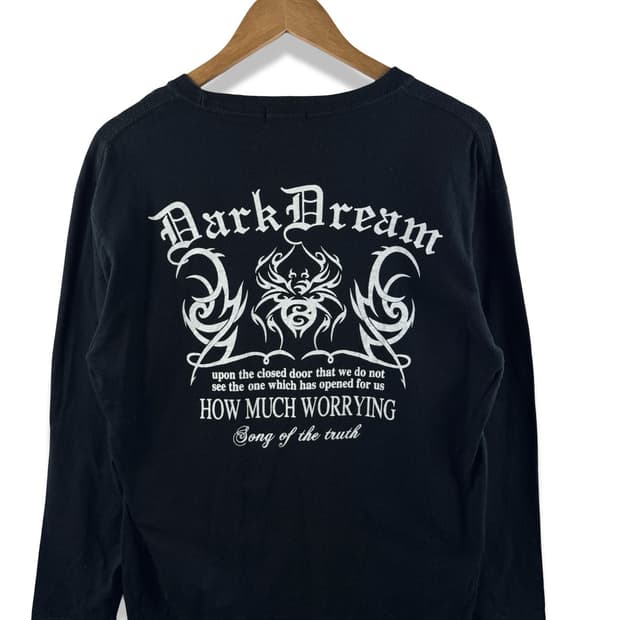 JPN 레터링 펑크 롱슬리브1875