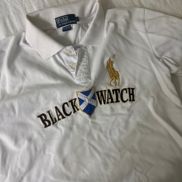 폴로 블랙와치 카라티