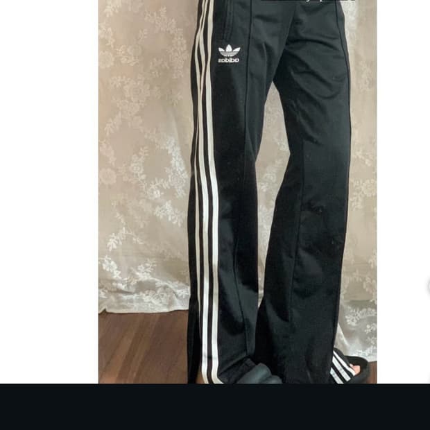 빈티지 아디다스 로고 팬츠