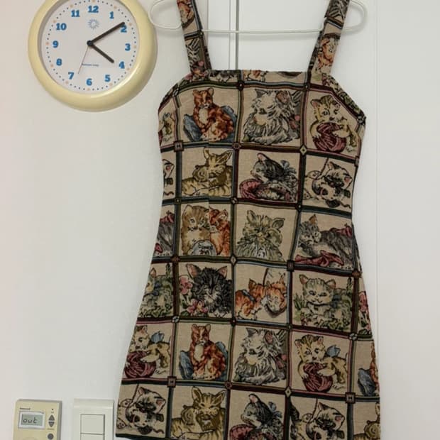 샵사이다 Cat lover dress S사이즈 새상품