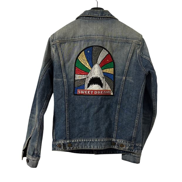 생로랑 에디슬리먼 16ss sweet dreams 데님 트러커 자켓 L