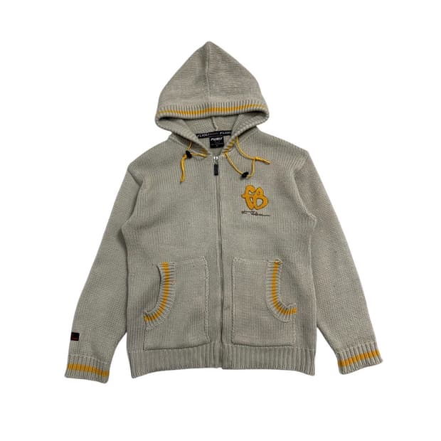 FUBU 후부 니트 후드집업