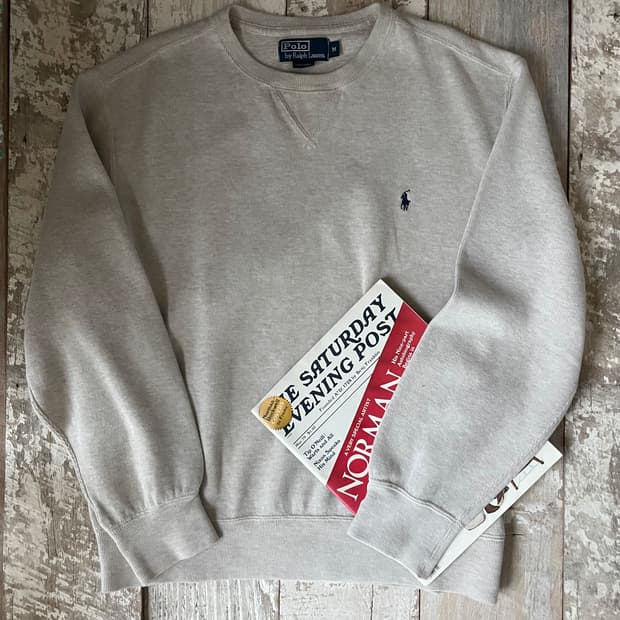 폴로 랄프로렌 클래식 크루넥 스웻셔츠