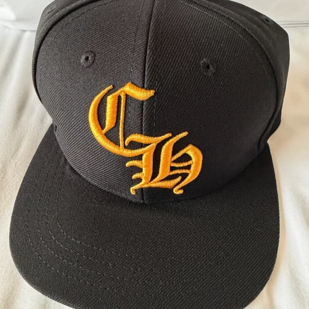 새상품) 크롬하츠 CL 자수 블랙 볼캡 