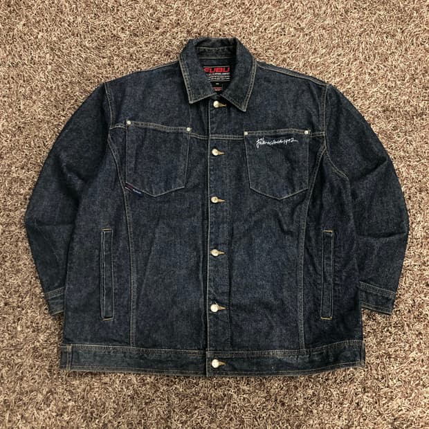 후부 올드스쿨 데님 자켓