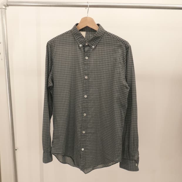 엔할리우드 체크 셔츠