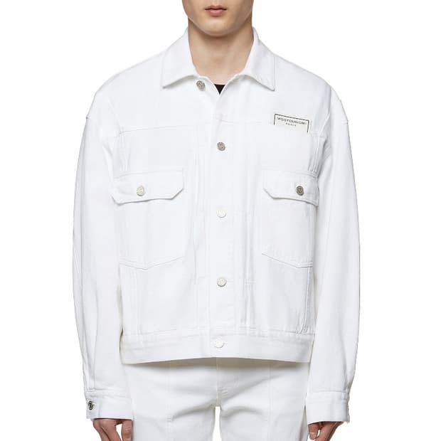 우영미 데님 트러커 재킷 50