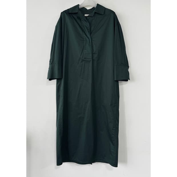 더캐시미어 코튼 셔츠 드레스