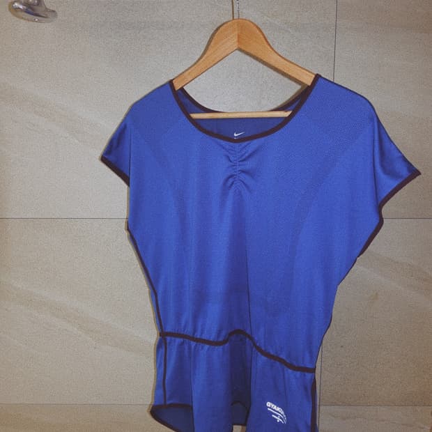 2014년 S/S 시즌 나이키 x 언더커버 갸쿠소우 러닝 탑 블루