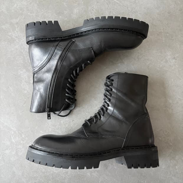 앤드뮐미스터 레이스업 부츠 41.5