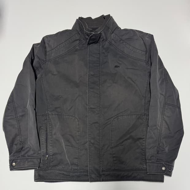 라코스테 내피 빈티지 워싱 오버핏 블루종 자켓 XL