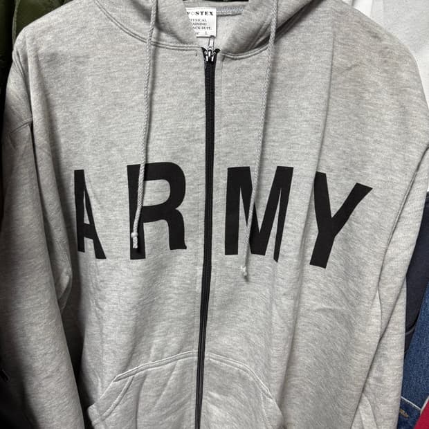 (L) 칸예 포스텍스 가먼츠 army 후드집업 새상품 yeezy yzy