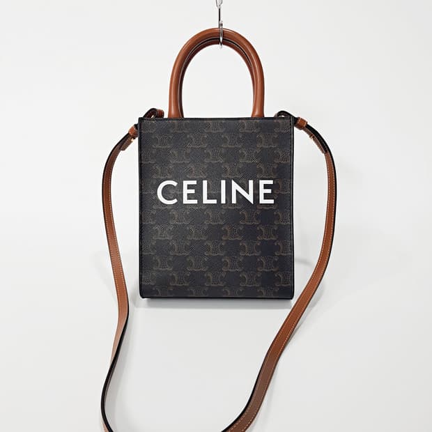 셀린느 트리오페 카바스 미니 토트 크로스백