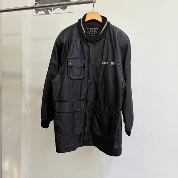 BUGLE BOY 레더자켓