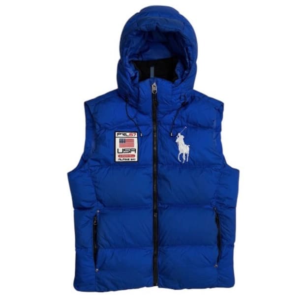 폴로 빅포니 패딩조끼