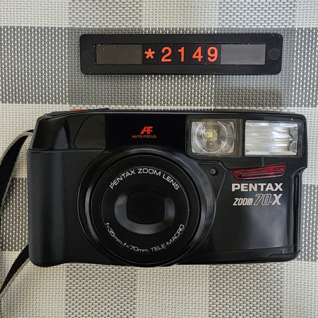펜탁스 줌 70-X 데이터백 필름카메라