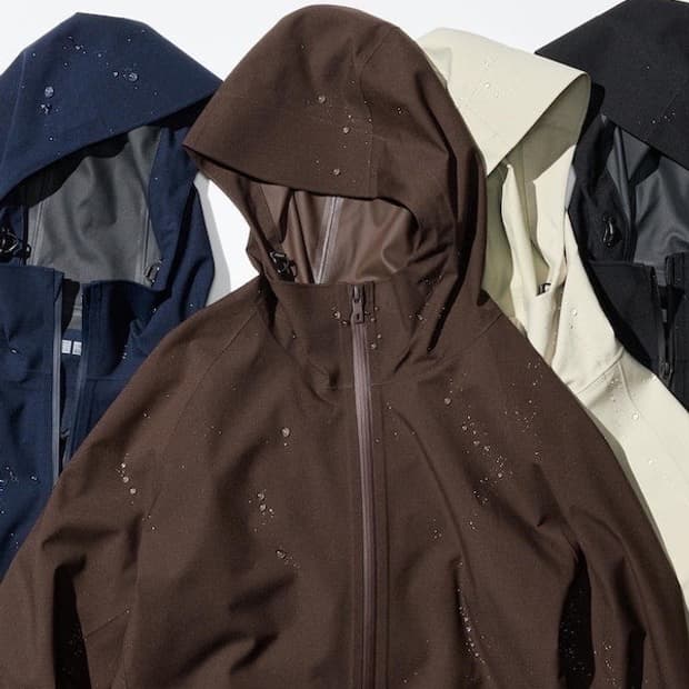 (S) 유니클로 블록테크 파카 3D Cut