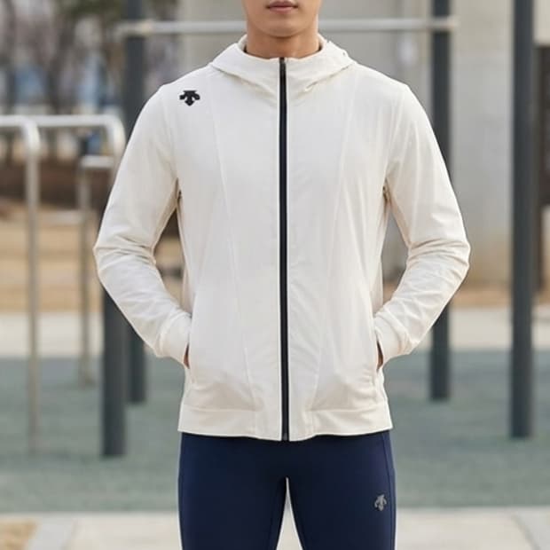 [95]데상트 트라이애슬론 기능성 바람막이