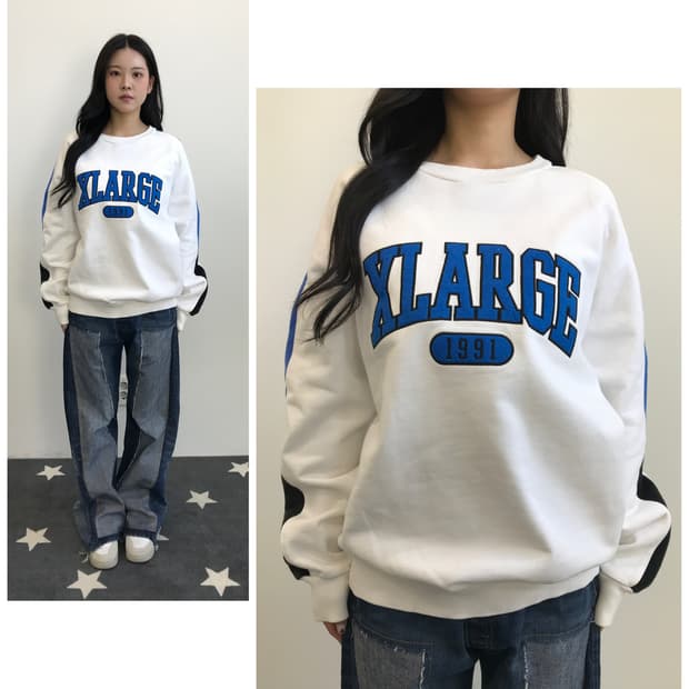 XLARGE Logo Crewneck Sweatshirt