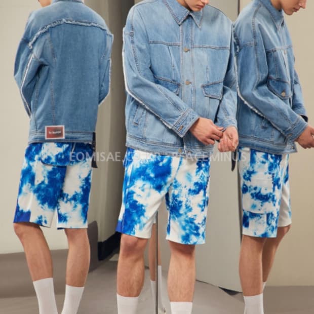 시스템옴므 데님자켓