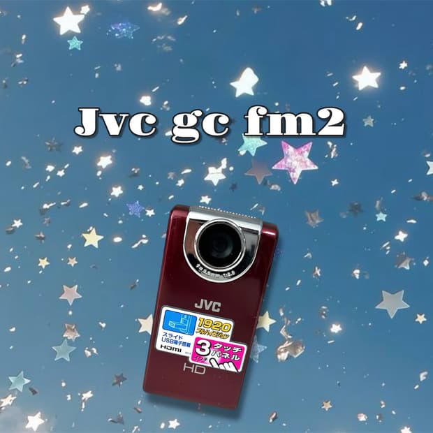 A급/ 소장추천/ jvc gc fm2 빈티지 캠코더