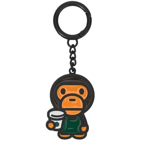 스타벅스 베이프 키링 A