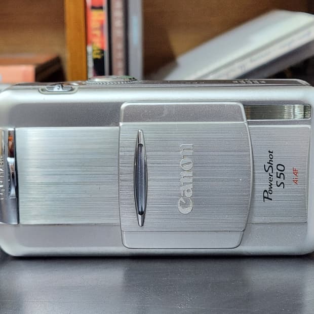 캐논 파워샷 S50 빈티지 디카
