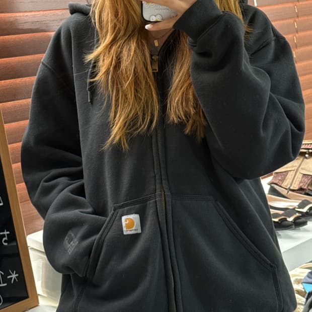 칼하트 후드집업