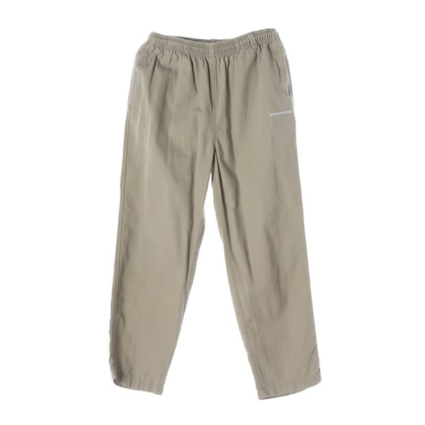 디스이즈네버댓 로고 자수 캔버스 이지 팬츠