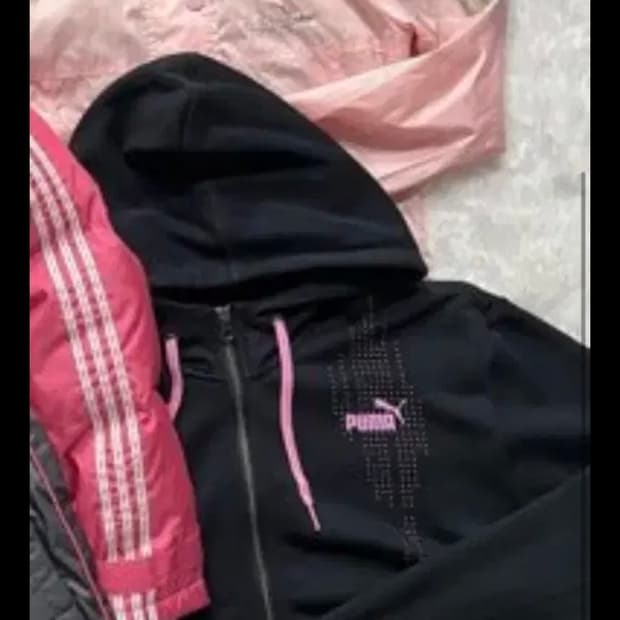 퓨마 후드집업
