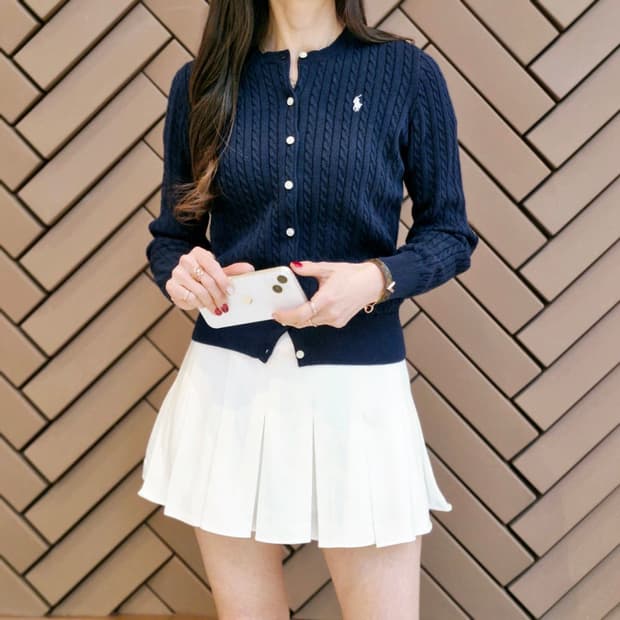 폴로 가디건 L사이즈