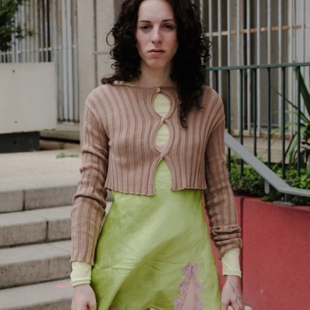 오눅착용) 베이스레인지 MACAU 가디건 S