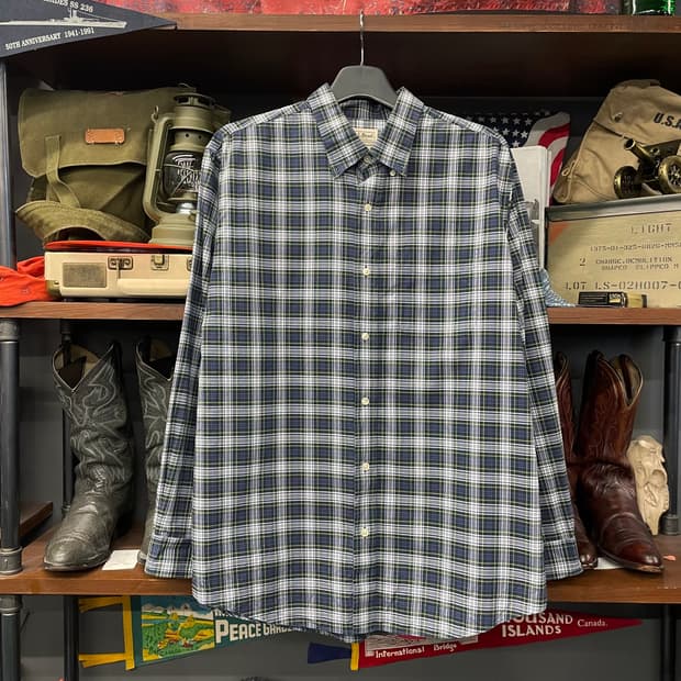 00s L.L. Bean 엘엘빈 클래식 멀티 체크 셔츠