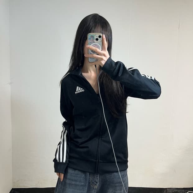 Adidas Black Track Jacket