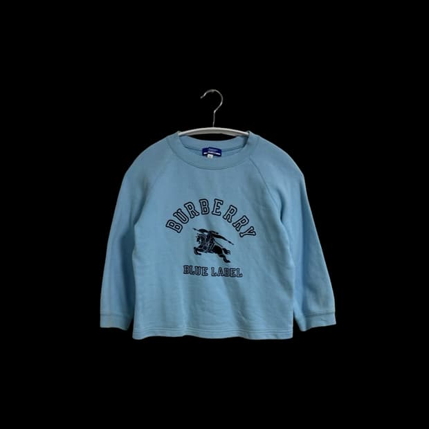 버버리 블루라벨 7부 티셔츠