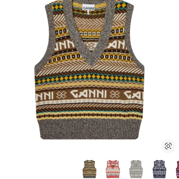 44 ~ 55) 가니 GANNI 니트 베스트 조끼