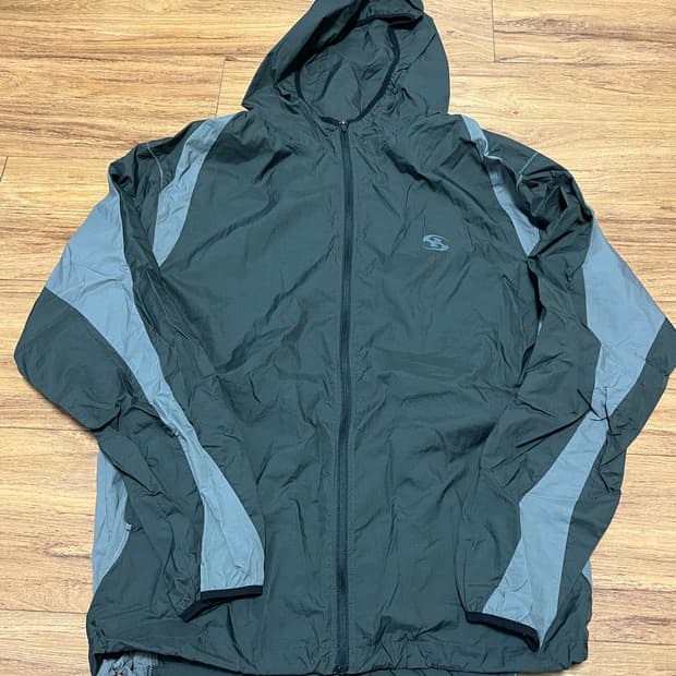 산산기어 패널드 자켓 블랙 1