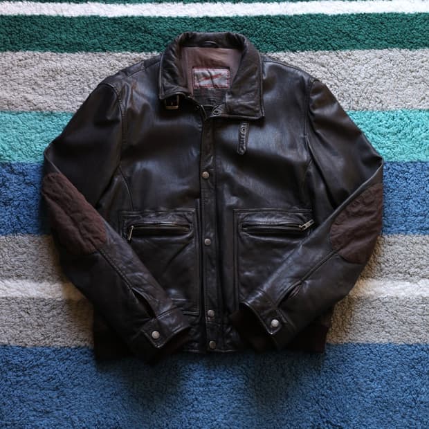 쉐비뇽 8~90s 플라이트 자켓