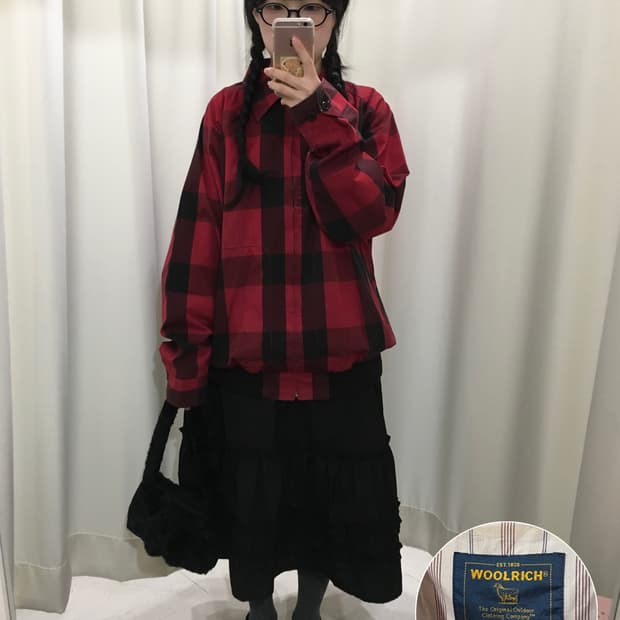 woolrich Mackinaw pattern jacket