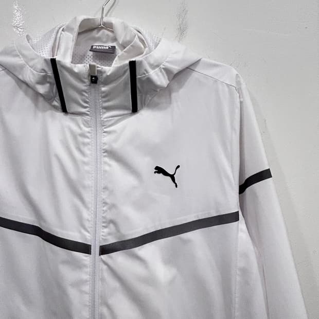 푸마 이너메쉬 스판덱스 유틸리티 후드 바람막이