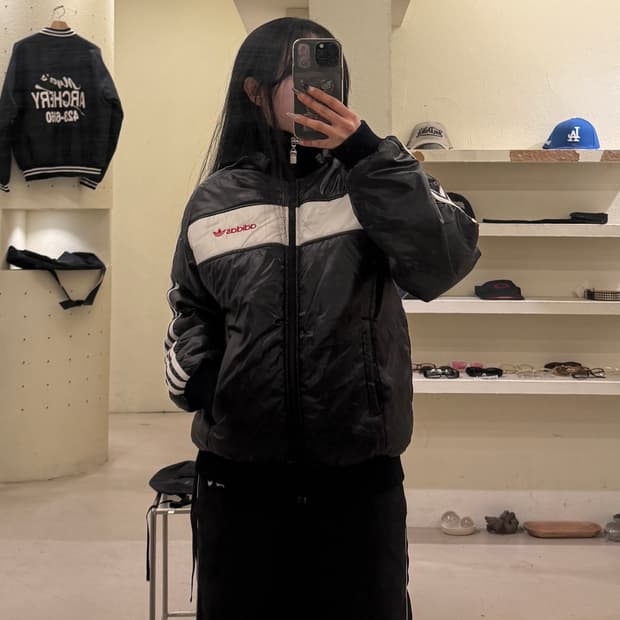 00s 아디다스 빅로고 올드스쿨 트랙 점퍼 U743