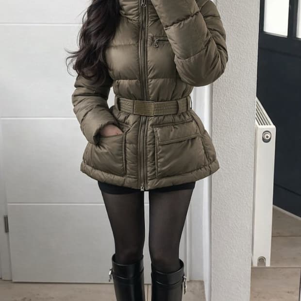 폴로 polo by Ralph Lauren 벨티드 구스 다운 패딩