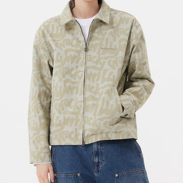 와키윌리 카모플라주 코튼 점퍼 L(100)