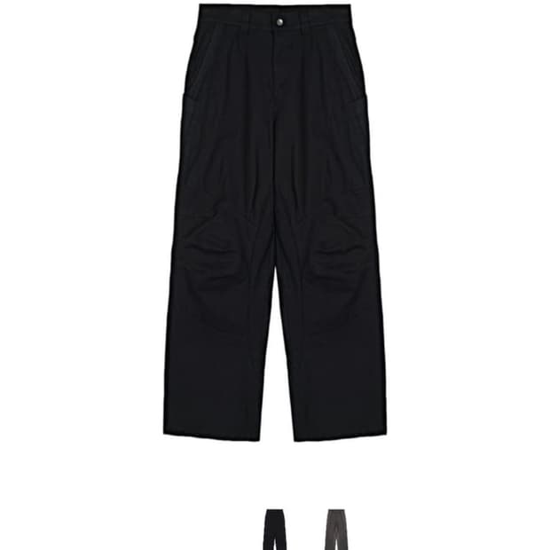 (M) 이그노타 캐러페이스 팬츠 블랙